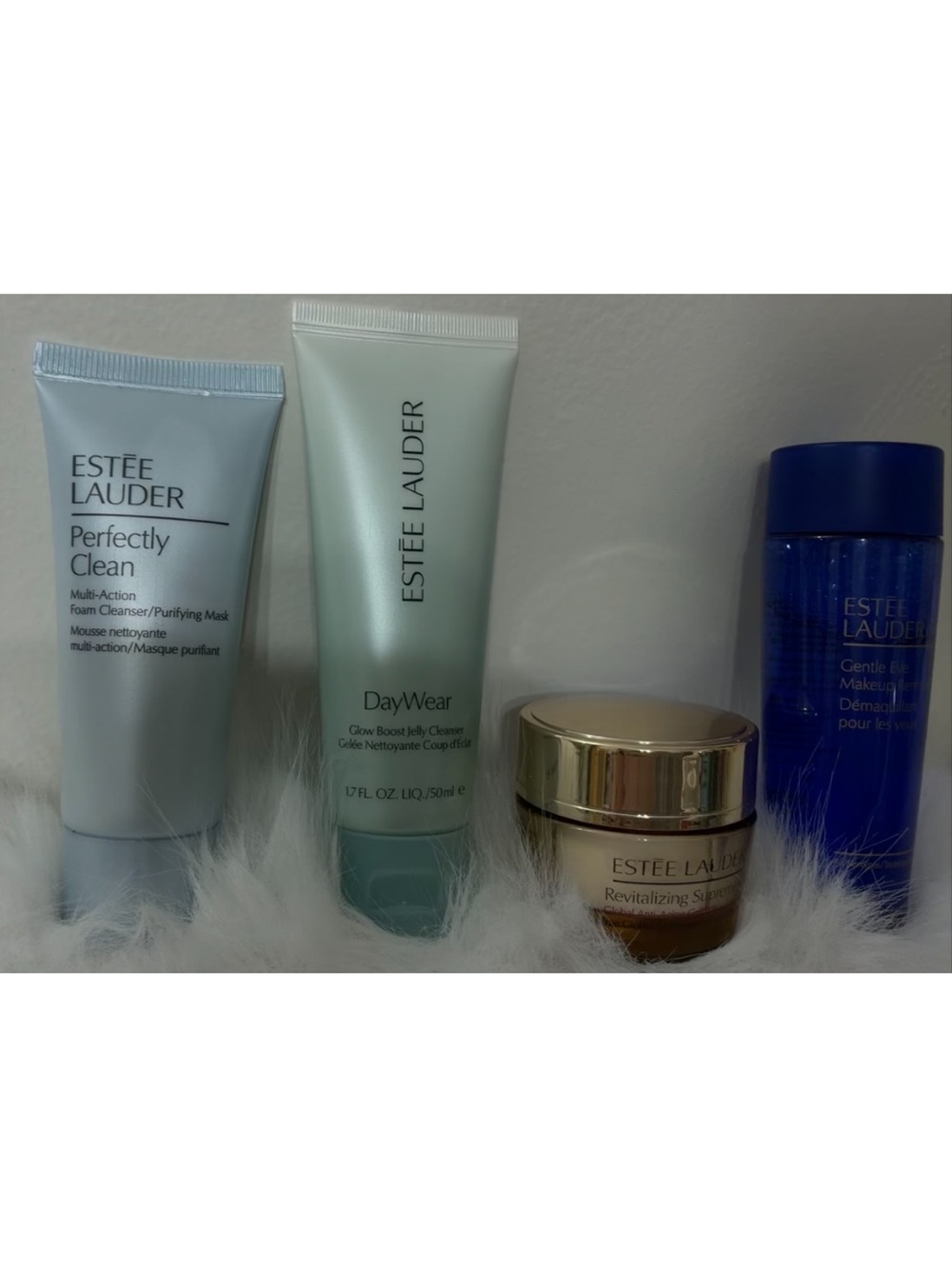 Estee Lauder Set of 4 - Cleanser, Makeup Remover & Creme